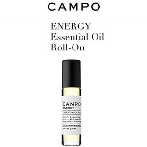 NEW - CAMPO ENERGY ESSENTIAL OIL Roll-On 10 ml natural aromatherapy oils
